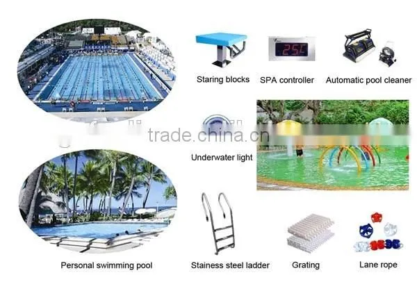Factory Wholesale Overflow Swimming Pool Equipment and Accessories photo-3