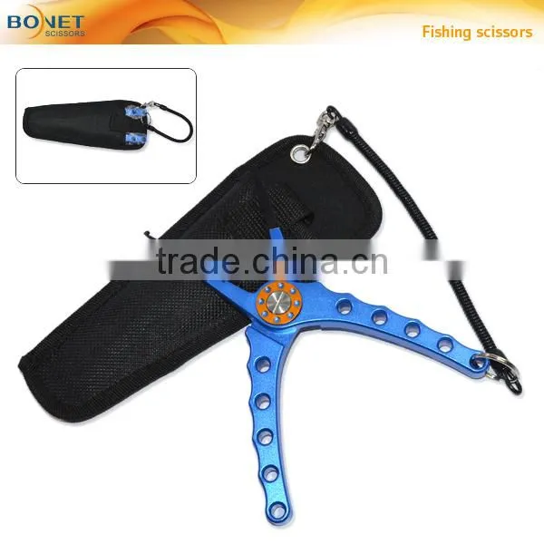 SFI0005P Saltwater Fishing Pliers With Aluminum Handles and Stainless Steel Jaws Cutter for Super Braided Mono Fluorocarbon Line photo-2