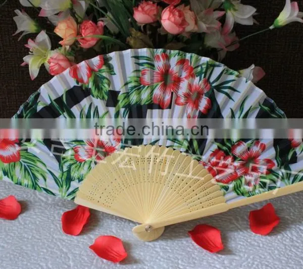 Advertising Bamboo Fabric Fan photo-4