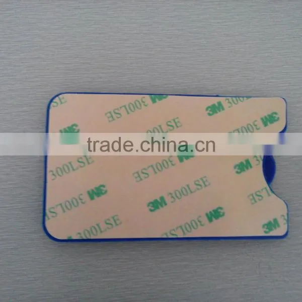 Hot Selling High Quality Sticker Eco-friendly Silicone Mobile Phone Card Pocket With Stand Holder photo-3