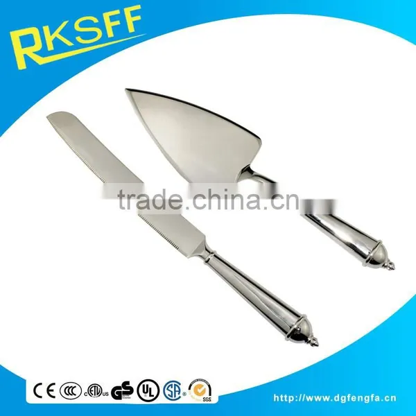 Best Selling Metal Cake Spade and Cake Knife Server Set photo-2