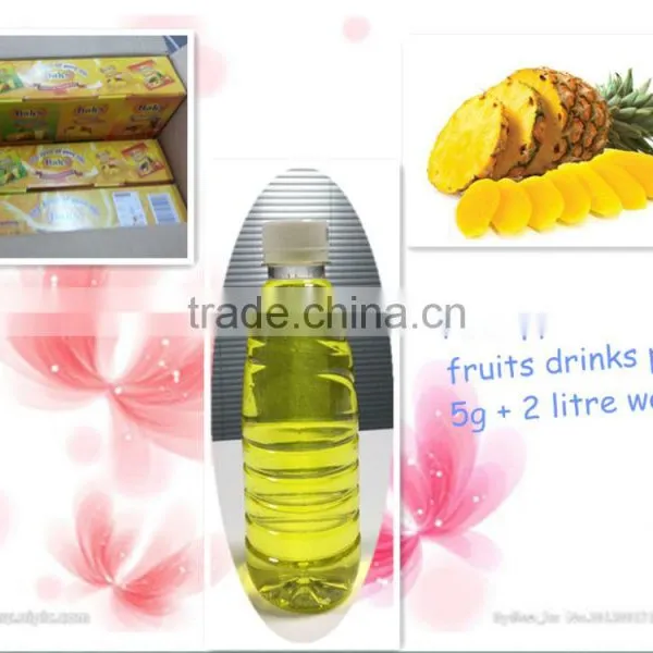 Instant Pineapple Flavoured Drinks Powder