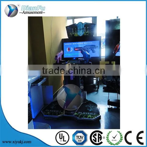 2016 Kids Coin Operated Exciting Aliens Shooting Gun Simulator Game Machine For Sale photo-2