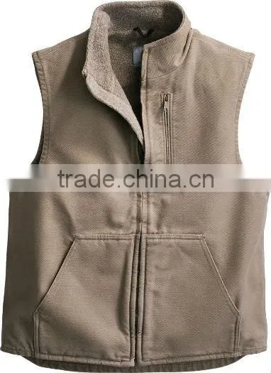 Sandstone Mock-neck Vest, Soft Shell Vest photo-2
