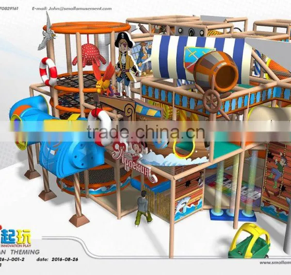 High Quality Pirate Ship Indoor Playground Equipment photo-4