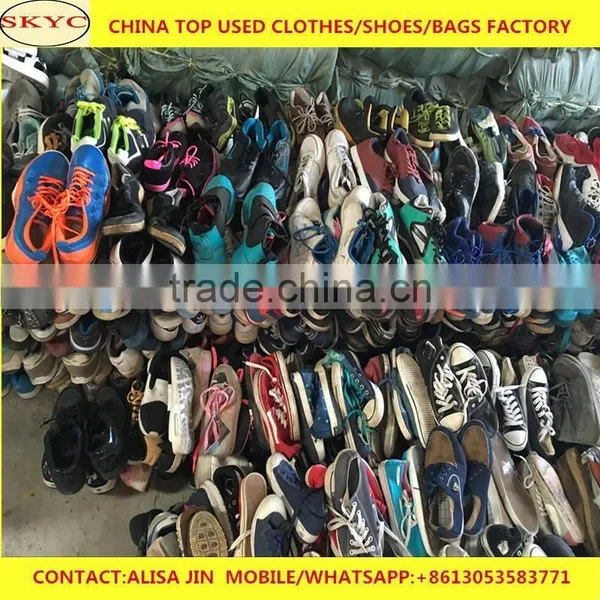 Fairly Used Shoes Ghana Market High Quality Sorted Second Hand Shoes Imported From Guangzhou China photo-6