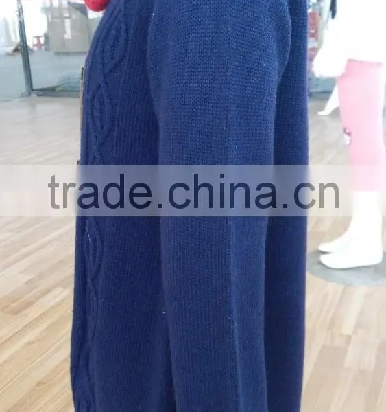 Latest Fashion Sweater Blouse Design Kid Pullover Plain Style Sweater(KS4415) photo-5