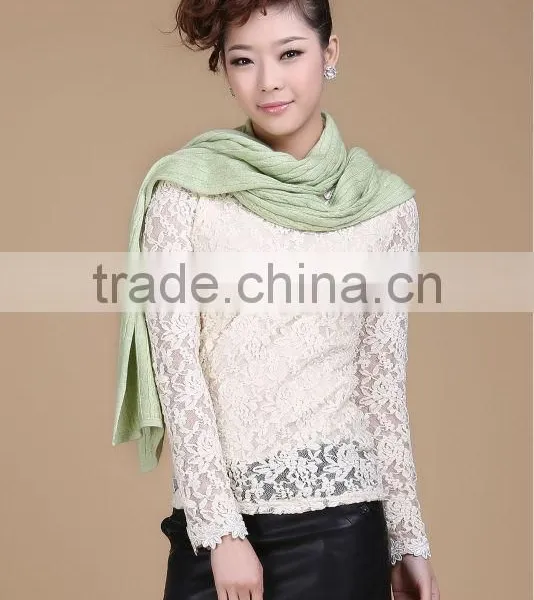 Fashion Pure Cashmere Scarf, Cashmere Knitted Scarf