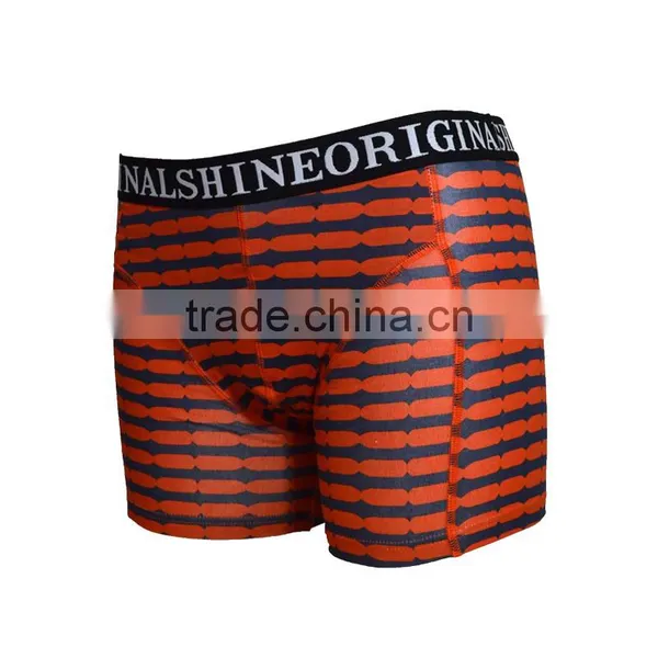 Factory OEM Customize Man's Cotton Fabric Boxer Shorts Underwear Suit photo-2