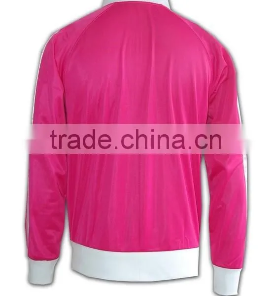Great Workmanship Popular 100% Cotton Pink Quilted Sweatshirts photo-3