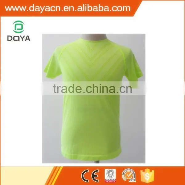 Men's Fashional Twill Sports Running T-shirt Seamless T-shirt photo-5