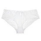 Nylon Knit Womens Underwear Lace Lingerie Female Panties in White
