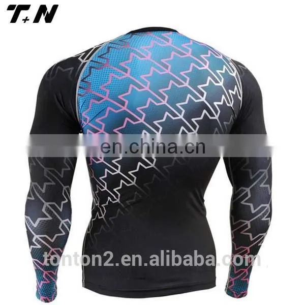 Custom Sublimation MMA Rash Guard For Men photo-2