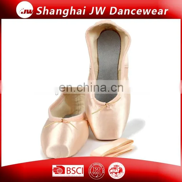 Professional Performance Dance Shoe High Quality Anti-skid Fancy Hot Sale New Design Demi Pointe Shoes photo-3