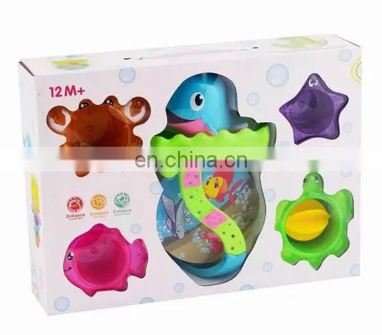 Plastic Children Funny Spout Bathing Toys