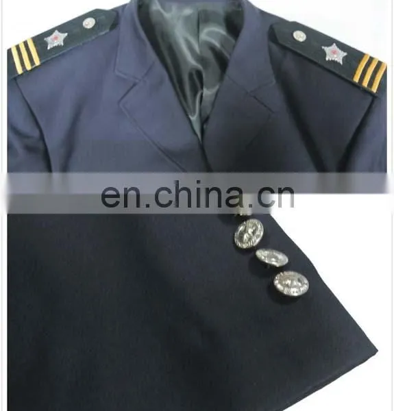Wholesale Factory OEM Classical Design Security Guard Uniform of TR Material photo-5