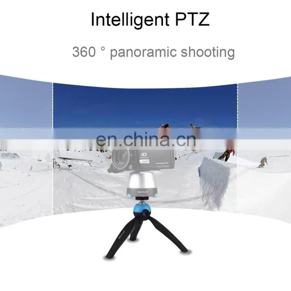 Newest Camera Tripod ,PULUZ Pocket Mini Tripod Mount With 360 Degree Ball Head & Phone Clamp for Smartphones(Blue) photo-6