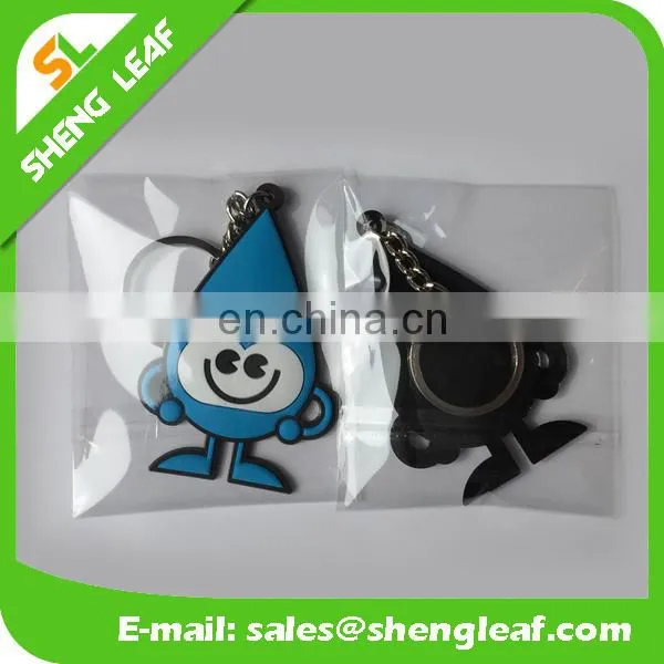 Fashion Promotional Custom Shaped Soft Pvc Rubber Keychain photo-4