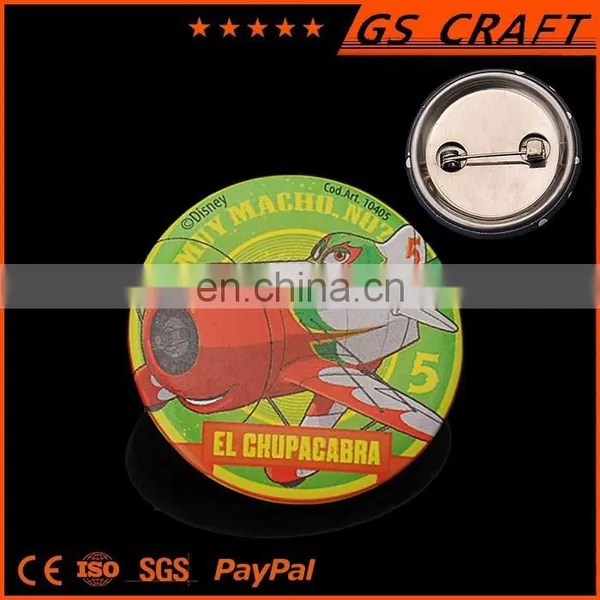Souvenir/Custom Shape Tinplate Button Badges Souvenir /square Button Badge Souvenir Items photo-4