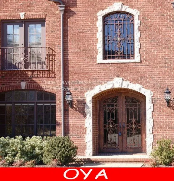 New Wrought Iron Grill Door Designs