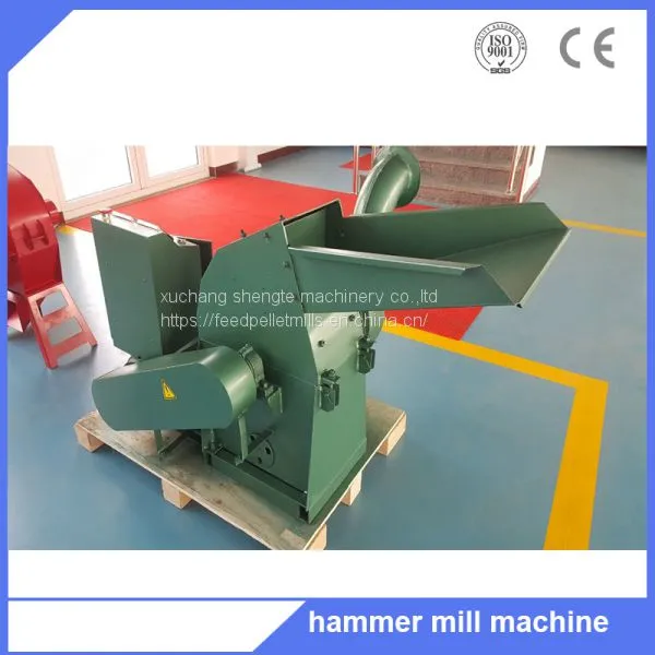 Capacity 300-500kg/h Hammer Mill Grinder Machine With Cyclone photo-2