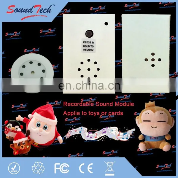 Recordable Voice Modules Plush Toys in Stuffed and Plush Animal