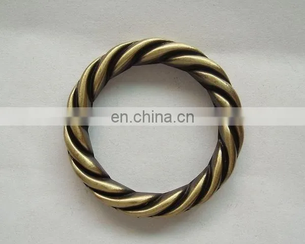 Hardware Suppliers Custom Metal Triangle Ring for Women Handbags photo-6