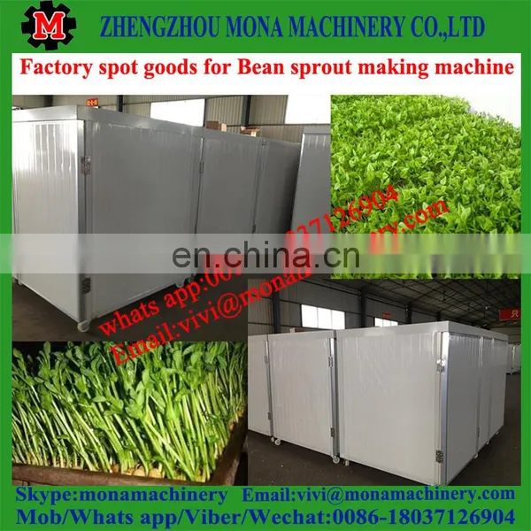 Wheat Seed Sprout Growing Machine / Barley Grass Growing Machine / Bean Grass Making Machine photo-4