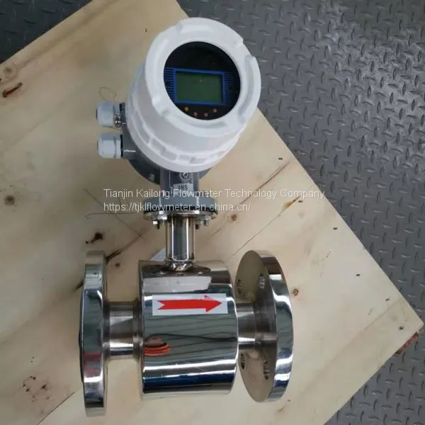 LCD Display Magnetic Flow Meter