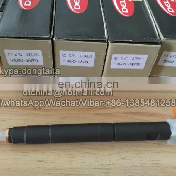 Original and New Fuel Common Rail Injector 33800-4A700 photo-4