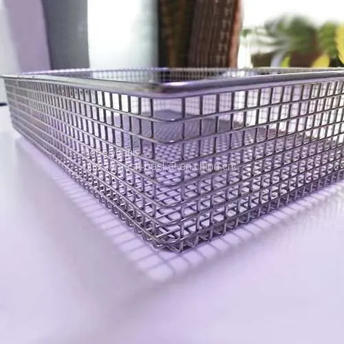 Welding Stainless Steel Wire Mesh Basket photo-2