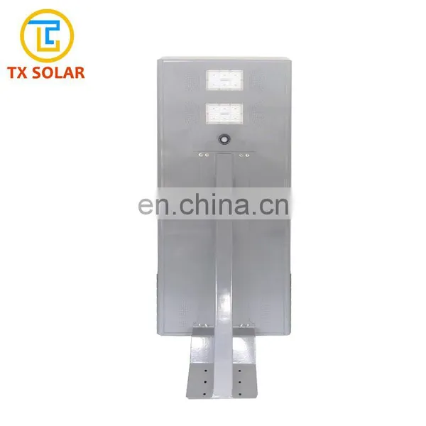 TIANXIANG High Brightness Light Will be on Automatically With Light Sensor All in One Solar LED Street Lights 80w photo-4