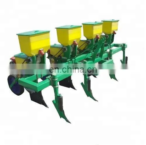 Tractor Mounted PTO Driven 4 Rows Fertilizer Corn Seeder for Sale photo-6