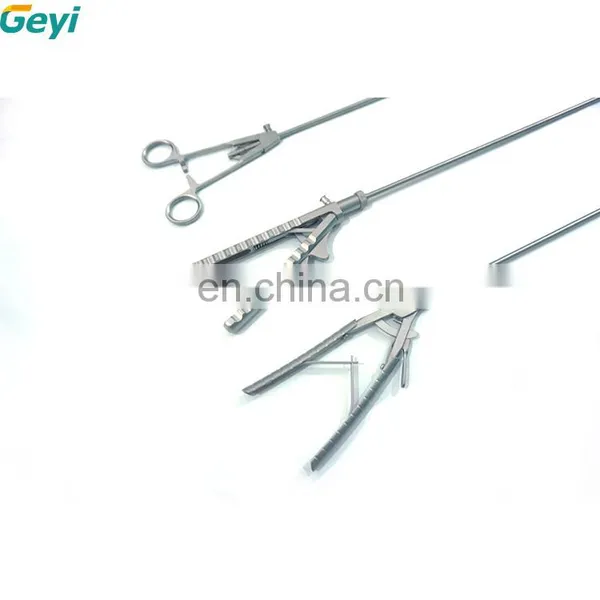 Laparoscopic Straight Needle Holder Forceps Laparoscopy Endoscopic Instruments photo-5