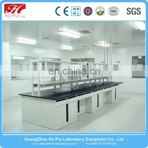 Stainless Steel Laboratory Furniture Fume Hood and Lab Island Bench for Work photo-3