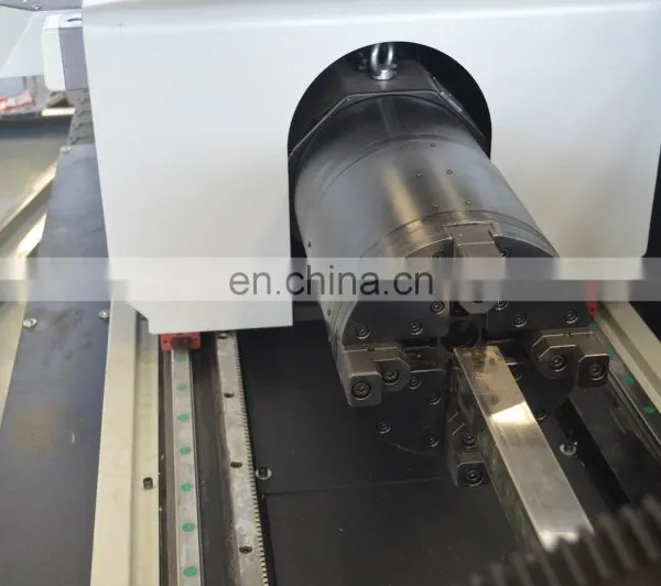 TIPTOPLASER Supply Plate and Tubes 1000w Fiber Laser Cutting Machine for Metal Round Square Tube photo-3