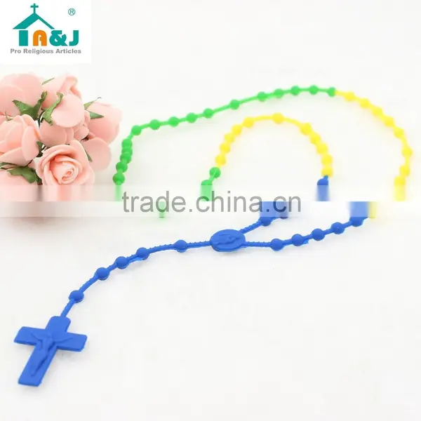 Silicon Rubber Rosary Necklace photo-4