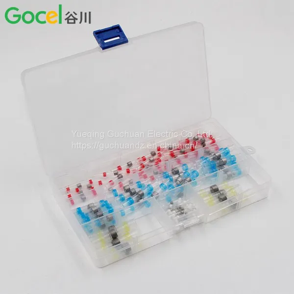 Hot Selling 100pcs Boxed Heat Shrinkable Waterproof Insulated Solder Tube Series Combination Terminal photo-3