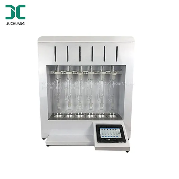 Juchuang Soxhlet Extractor Laboratory Instrument Industrial Soxhlet Apparatus Portable Quadruple Fat Analyzer