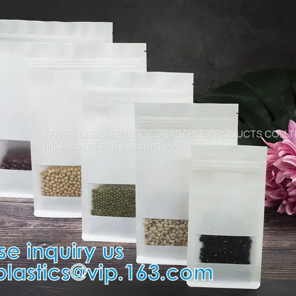 Kraft Paper Side Gusset Bag Open Top Heat Sealing For Snack Cookie Tea Take Out, Doypack Matte Mylar Packaging Bag Black Plastic Aluminum Foil Smell Proof Mylar Coffee Zipper Lock Bags photo-2