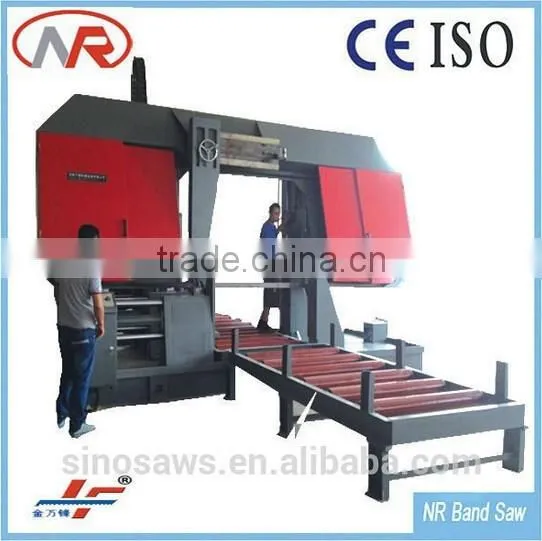 GZ42100 China Double Column Hydraulic Horizontal Band Saw Machine Wood Splitter photo-4
