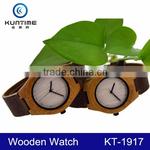 2015 Wholesale New Design Custom Logo Wooden Watch photo-5