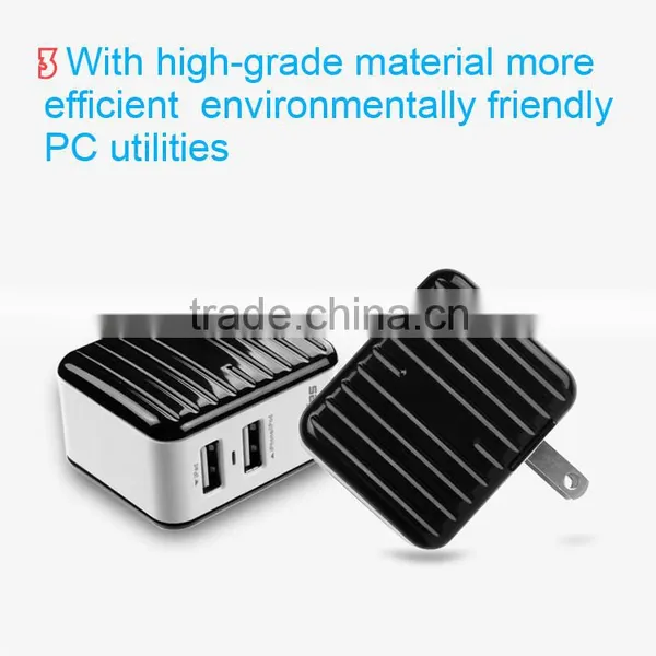 New Arrival 3.4a Dual Usb Mfi Home Wall Charger With MFi Cable for IPhone 6 6s 5 photo-6