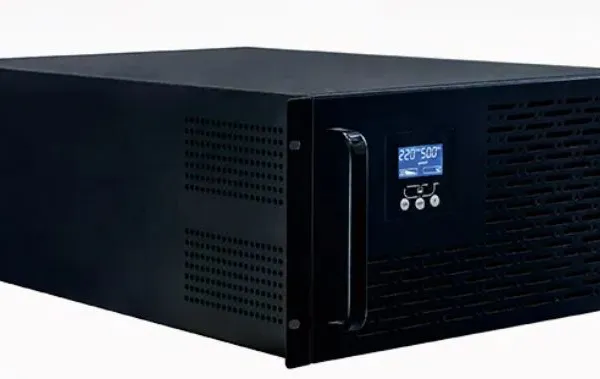 Rack Mount High Frequency UPS Three Phase Input Single Phase Output6KVA- 10kVA Online Rack Mount UPS