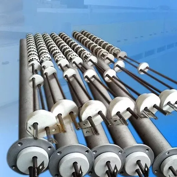 Industrial High-temperature Electric Heating Radiant Tube, Ceramic Heat Treatment Furnace Heating Tube, Customizable High-temperature Resistant