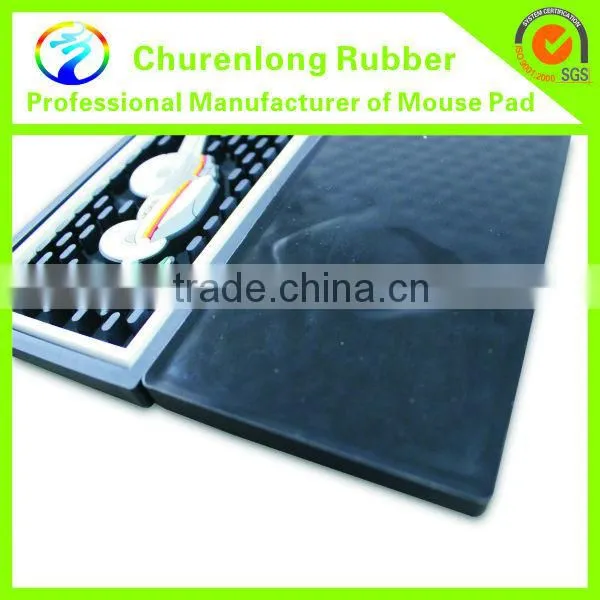 2016 Best Sell Custom OEM Soft PVC Bar Runner Spill Mat,Custom Shape,Custom Logo,Custom Colors photo-3