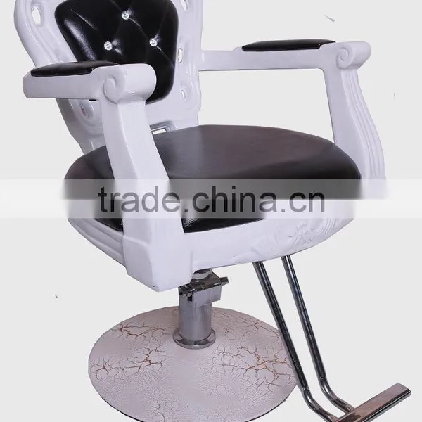 European Classical Style Salon Furniture Antique Salon Chair Hair Salon Equipment Wholesale Supplies Old Style Barber Chair photo-4