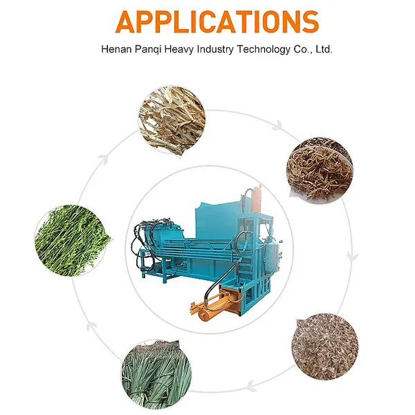 CE Certified New Corn Silage Bagging Baler Animal Feed Compression Baler photo-4