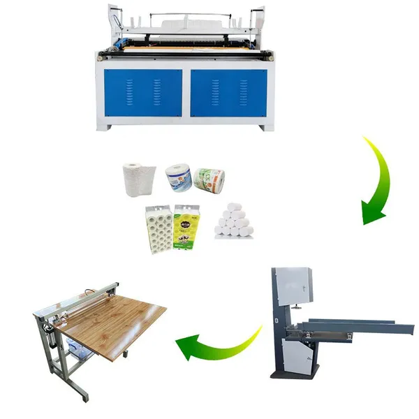Automatic Paper Making Production Machinery Soft Tissue Jumbo Roll Facial Napkin Tissue Paper Making Process Line photo-3