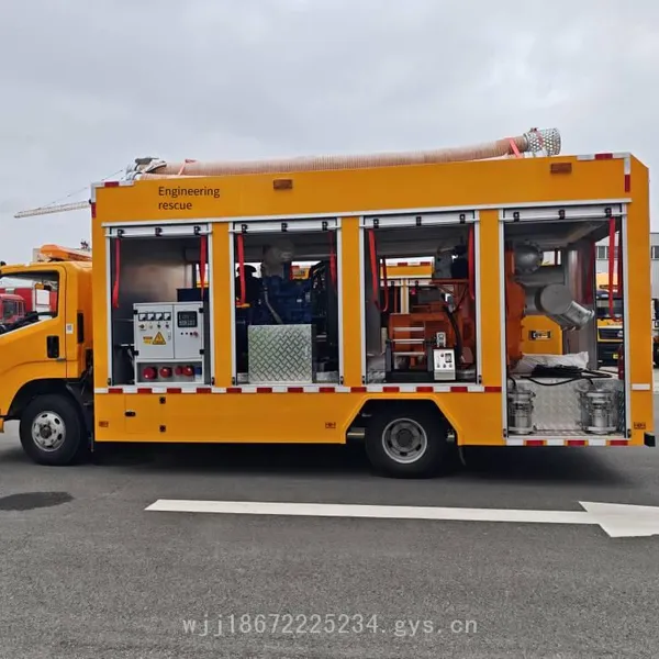 Emergency Rescue Vehicle and Emergency Drainage Vehicle Specifications and Models, Can be Equipped With Self-priming Centrifugal Pumps and Portable Submersible Pumps photo-5